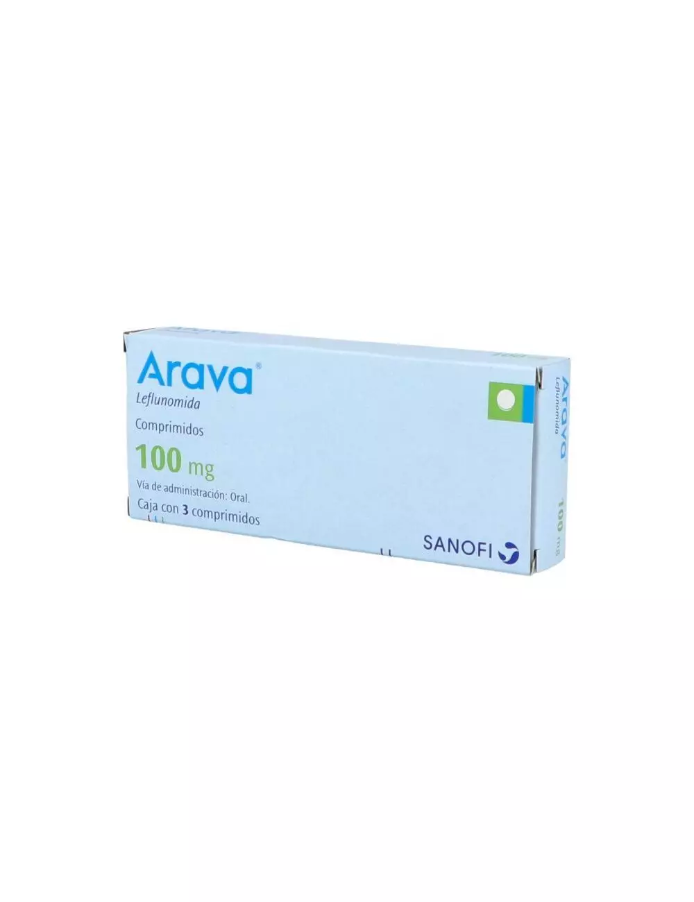 Arava 100 mg Caja Con 3 Comprimidos