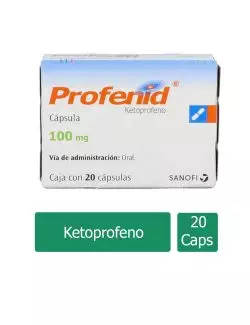 Profenid 100 mg Caja Con 20 Cápsulas