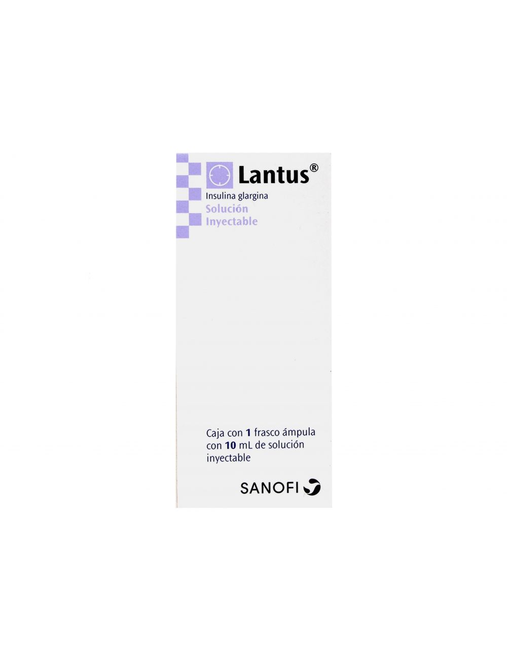 Lantus Solución Inyectable Caja Con 1 Frasco Ámpula Con 10 mL - RX3