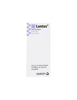 Lantus® 10 mL | Insulina Glargina | Sanofi | Solución Inyectable - RX3