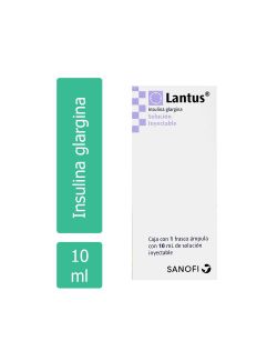 Lantus® 10 mL | Insulina Glargina | Sanofi | Solución Inyectable - RX3