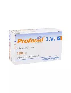 Profenid I.V. 100 mg Caja Con 3 Frascos Ámpula