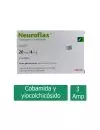 Neuroflax 20mg/4mL Caja x 3 ámpulas + 3 ampolletas con Diluyente.