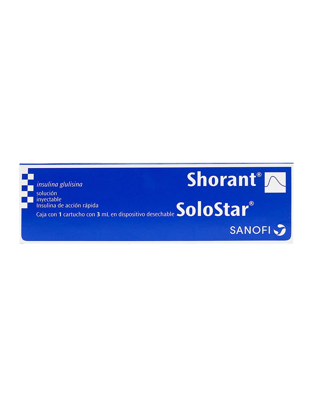Shorant Solostar 100 UI Caja Con 1 Cartucho Con 3 mL RX3
