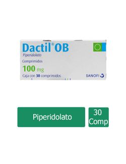 Dactil OB 100 mg Caja Con 30 Comprimidos