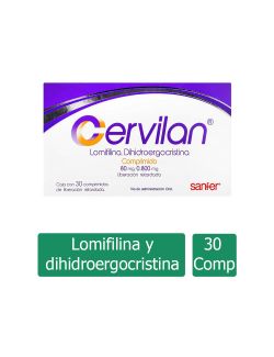 Cervilan 80 mg/0.800mg Caja Con 30 Comprimidos