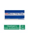 Coplavix 75mg/100mg Caja Con 14 Tabletas