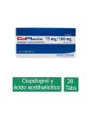 Coplavix 75 mg / 100 mg Caja Con 28 Tabletas Recubiertas