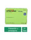 Aprovasc 150 mg / 5 mg Caja Con 14 Tabletas