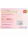 Amaryl® XM 4mg/850mg - 16 Tabletas | Glimepirida/Metformina | SANOFI