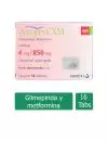 Amaryl® XM 4mg/850mg - 16 Tabletas | Glimepirida/Metformina | SANOFI