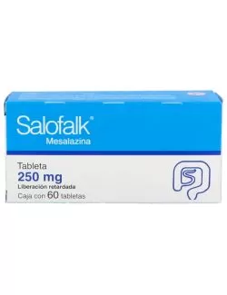 Salofalk 250 mg Caja Con 60 Tabletas De Liberación Retardada