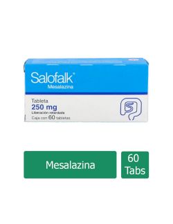 Salofalk 250 mg Caja Con 60 Tabletas De Liberación Retardada