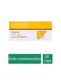 Ursofalk 250 mg Caja Con 50 Cápsulas