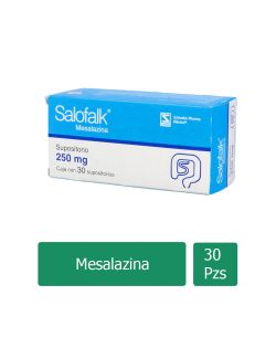 Salofalk 250 mg Caja Con 30 Supositorios
