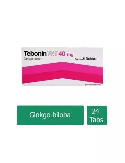 Tebonin 761 40 mg Caja Con 24 Tabletas