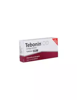 Tebonin® OD 240 mg - Caja con 16 Tabletas | Ginkgo Biloba | Schwabe
