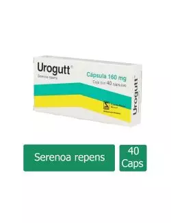 Urogutt® 160mg - Caja con 40 Cápsulas | Serenoa Repens | Schwabe