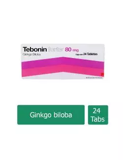 Tebonin Forte 80 mg Caja Con 24 Tabletas