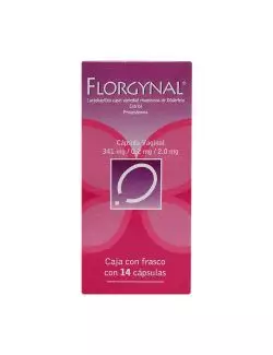 Florgynal 341 mg/ 0.2 mg/ 2 mg Caja Con 14 Cápsulas