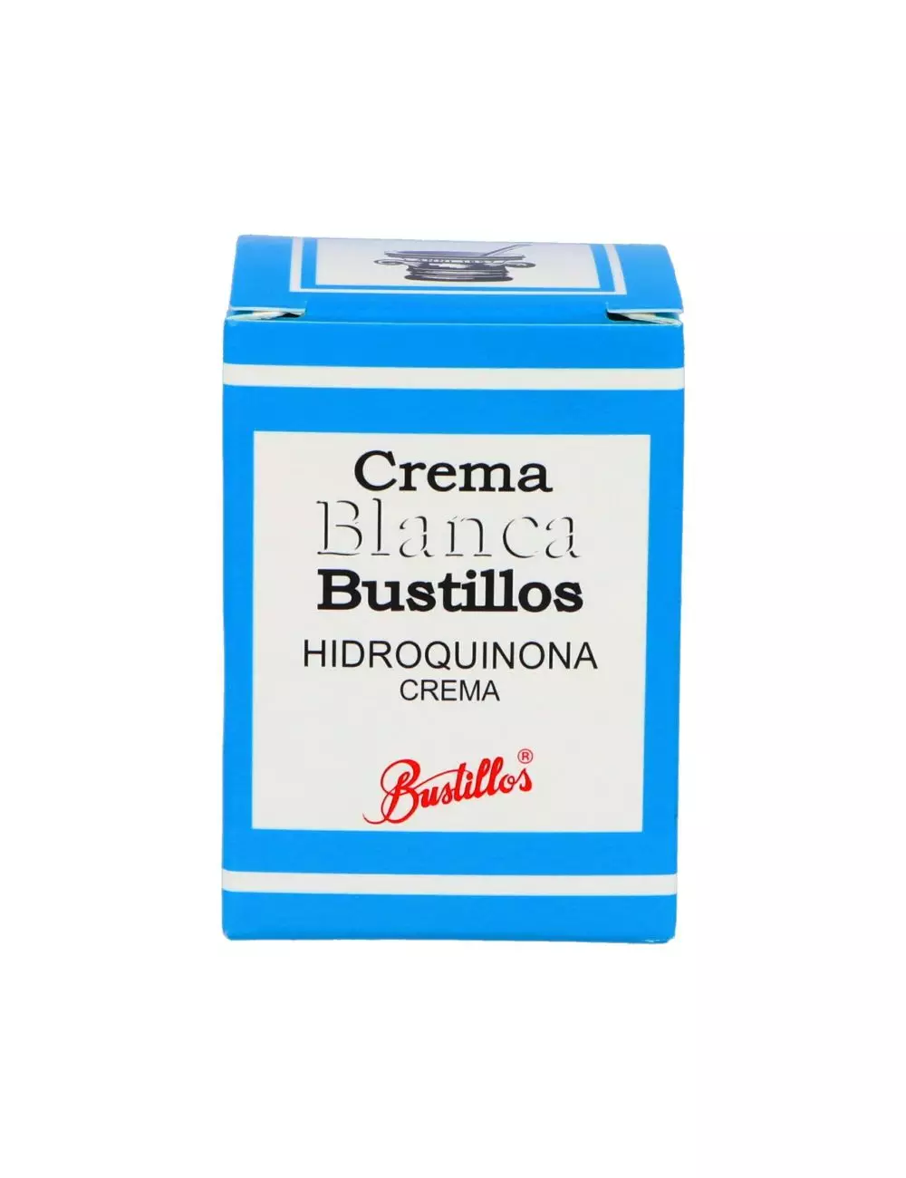 Crema Blanca Bustillos Hidroquinona Caja Con Frasco Con 40 g