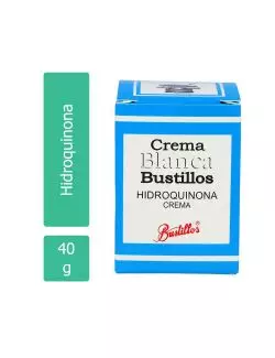 Crema Blanca Bustillos Hidroquinona Caja Con Frasco Con 40 g