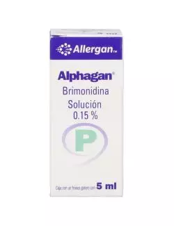 Alphagan Solución Esteril Oftálmico 0.15 % Caja Con 1 Frasco Con 5 mL