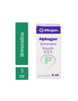 Alphagan Solución Esteril Oftálmico 0.15 % Caja Con 1 Frasco Con 5 mL