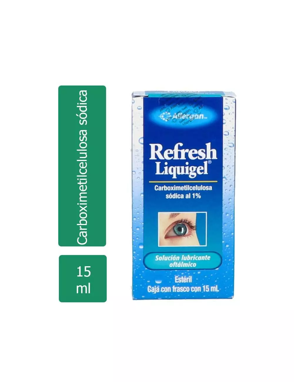 Refresh Liquigel® 0.01% - Frasco de 15 mL | Carboximetilcelulosa Sódica | Allergan