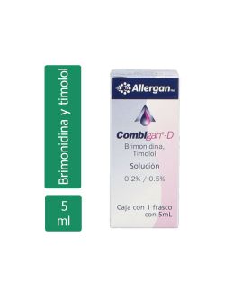 Combigan D Solución 0.2%/0.5% Caja Con Frasco Gotero Con 5 mL