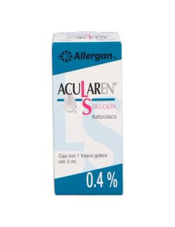 Acularen Solución .4 % Frasco Con 5 mL