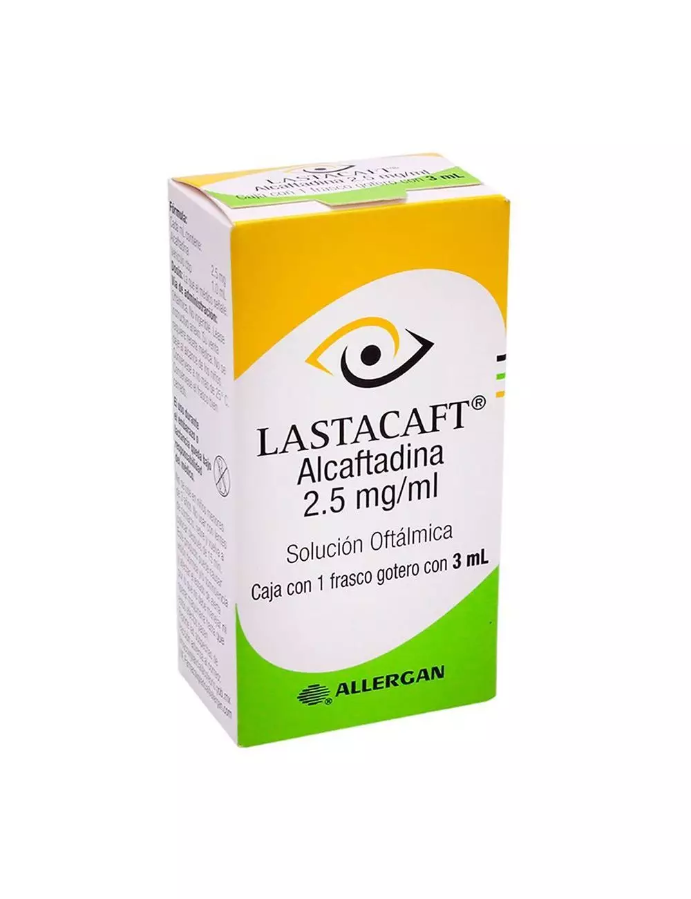 Lastacaft  2.5 mg / mL Caja Con Frasco Con 3 mL