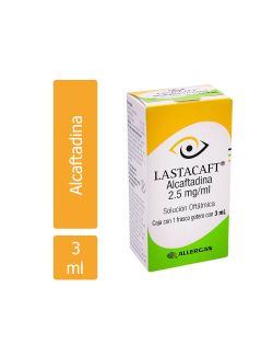 Lastacaft  2.5 mg / mL Caja Con Frasco Con 3 mL