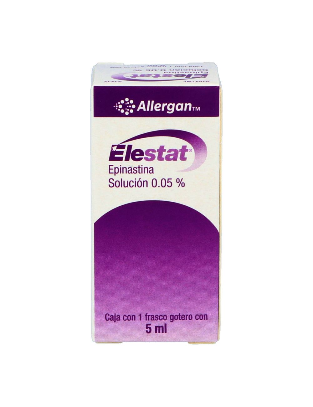 Elestat® Solución (Epinastina) 0.05% - Caja con frasco gotero de 5 mL - Allergan