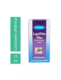 Lagrifilm Plus Solución Caja Con Frasco Gotero Con 15mL