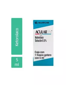 Acuralen 0.5 % Solución Frasco Con 5 mL