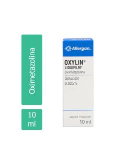 Oxylin Solución Oftálmica Caja Con Frasco Con 10 mL