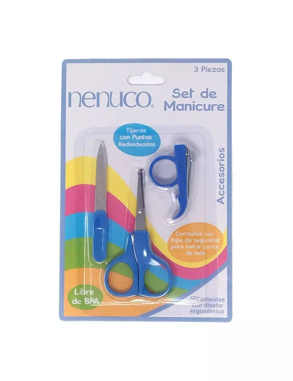 SET DE MANICURE NENUCO ESTUCHE CON 3 PIEZAS