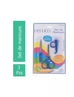 SET DE MANICURE NENUCO ESTUCHE CON 3 PIEZAS