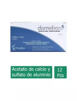 Domeboro Caja Con 12 Sobres Con Polvo con 2.2 g