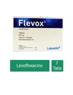 Flevox 500 mg Caja Con 7 Tabletas - RX2