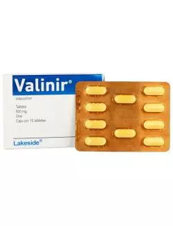 VALINIR 500 MG CAJA CON 10 COMPRIMIDOS