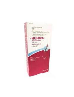 FRM-Humira 40 mg / 0.8 mL Caja Con 1 Jeringa Prellenada - RX3