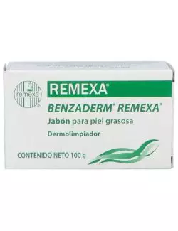 Benzaderm Jabón En Barra Con 100g