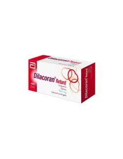 Dilacoran Retard 180 mg Caja Con 15 Tabletas