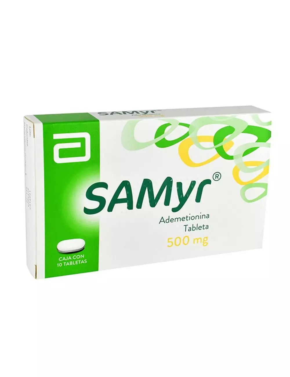 Samyr 500 mg Caja Con 10 Comprimidos