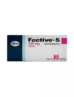 Factive-5  320mg Caja Con 3 Tabletas RX2