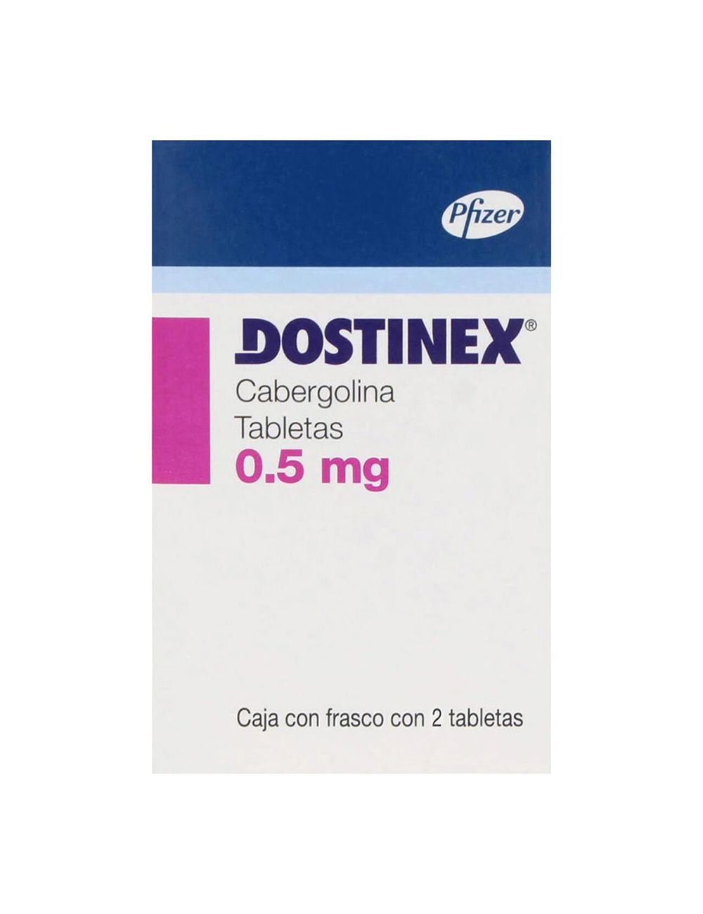 Dostinex 0.5Mg Frasco Con 2 Tabletas