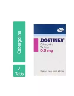 Dostinex 0.5Mg Frasco Con 2 Tabletas