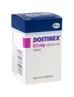 Dostinex 0.5 mg Caja Con 8 Tabletas